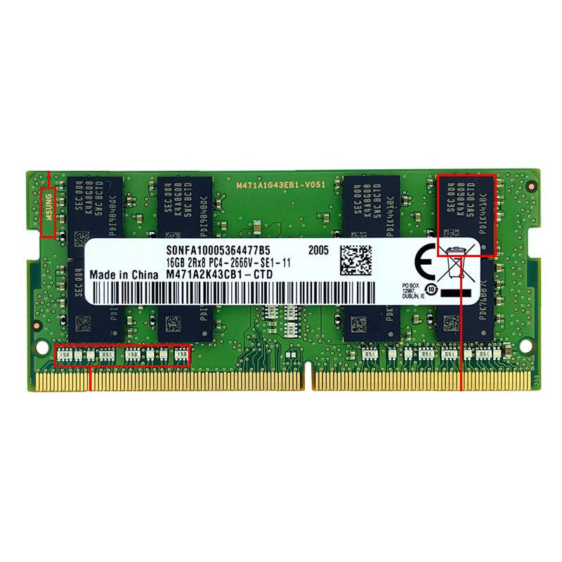 Memory Module DDR4 4GB 8GB 16GB 2133MHz 2400MHz 2666MHz 3200MHz DDR4 Used Computer Laptop Memory Ram
