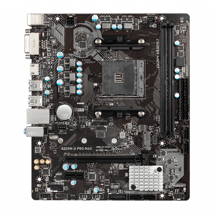 AM4 DDR4 Desktop Motherboard A320M-A PRO A320M-A PRO MAX A320M WATER A320M PRO-VD/S A320M PRO-VD A320M PRO-VD PLUS A320M PRO-V A320M PRO-M2 V2 A320M PRO-M2 A320M PRO-VH Plus A320M PRO E A320M WATER