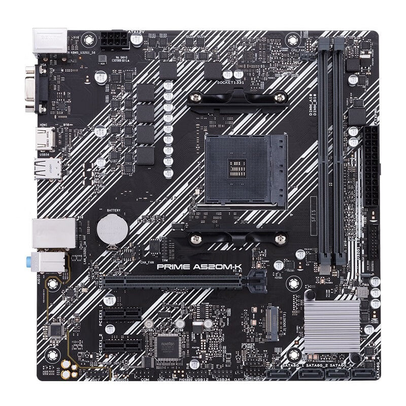 DDR4 AM4 Desktop Motherboard A520M-A A520M-K A520M-R A520M-E TUF GAMING A520M-PLUS II