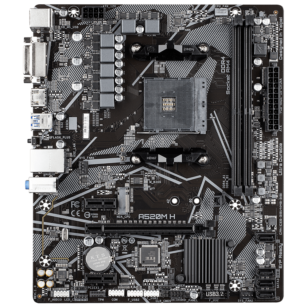 Ga MATX AM4 DDR4 Motherboard A520 A520M AORUS ELITE A520M H A520M S2H A520M DS3H GA-A520I-DASH A520M DS3H V2 A520M H ARGB