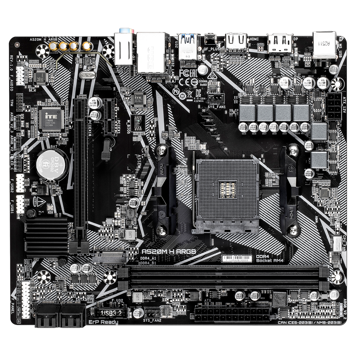 Ga MATX AM4 DDR4 Motherboard A520 A520M AORUS ELITE A520M H A520M S2H A520M DS3H GA-A520I-DASH A520M DS3H V2 A520M H ARGB