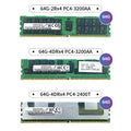 SK Sam Micro ECC DDR4 Server Workstation Memory Ram 64GB 2RX4 2S2RX4 4DRX4 2133MHz 2400Mhz 2666HMz 2933MHz 3200MHz 2133P 2400T 2666V 2933Y 3200AA
