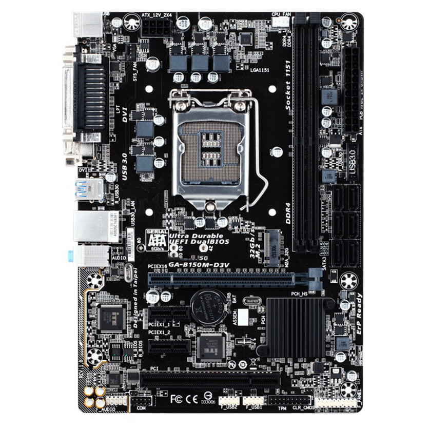 GA LGA1151 DDR4 DDR3 Motherboard B150M-D2V B150M-D3V B150M-VP B150M-WIND B150-D3A B150M-D2VX SI B150M-D3VX SI B150M-POWER B150-HD3 B150M-DS3H B150M-DS3P