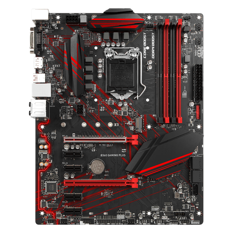 MS LGA1151 DDR4 Motherboard B360M ICAFE B360M WIND B360M PRO-VD