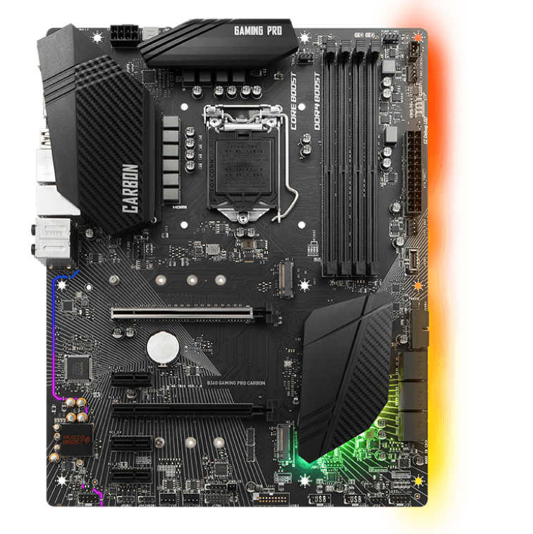 MS LGA1151 DDR4 Motherboard B360M ICAFE B360M WIND B360M PRO-VD
