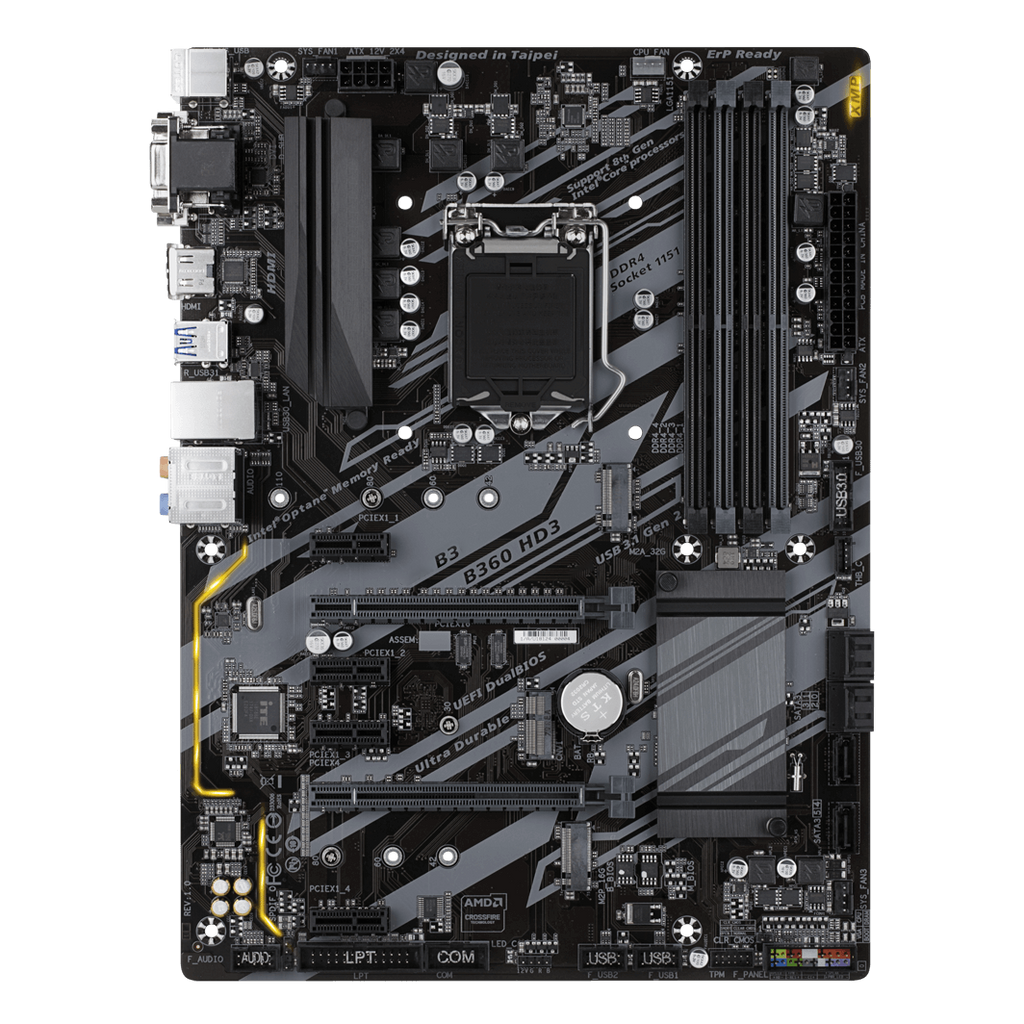 Ga LGA 1151 DDR4 Desktop Motherboard B360M DS3H B360 HD3P B360 HD3 B360M-D3V B360M D2VX SI B360M Gaming HD B360N WIFI