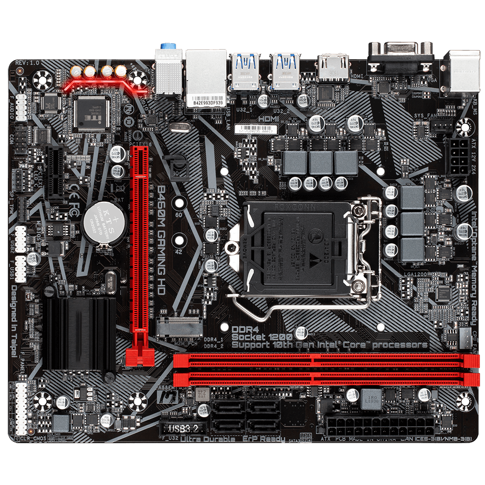 GA LGA1200 DDR4 Motherboard B460M AORUS ELITE B460M DS3H V2 B460-HD3 B460M D2V B460M POWER B460M DS3H B460M AORUS PRO