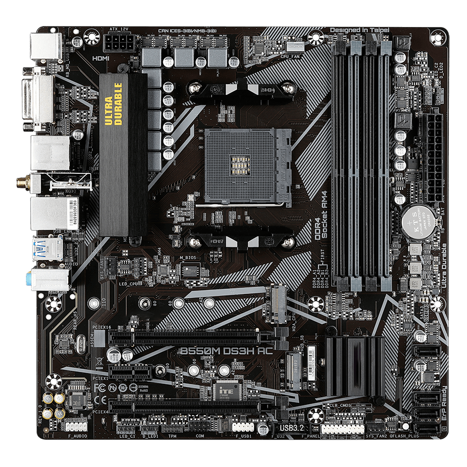 GA AM4 ddr4 Motherboard B550M K B550M H B550M GAMING X WIFI6 B550M DS3H R2 B550M AORUS PRO-P B550M AORUS ELITE B550 VISION D B550 VISION D-P B550 GAMING X V2 B550 EAGLE WIFI6 B550 AORUS PRO B550 AORUS ELITE