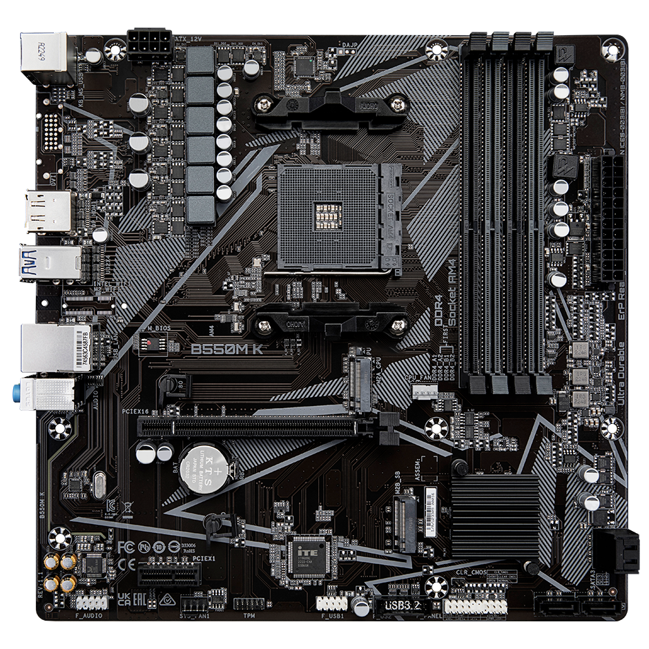 GA AM4 ddr4 Motherboard B550M K B550M H B550M GAMING X WIFI6 B550M DS3H R2 B550M AORUS PRO-P B550M AORUS ELITE B550 VISION D B550 VISION D-P B550 GAMING X V2 B550 EAGLE WIFI6 B550 AORUS PRO B550 AORUS ELITE