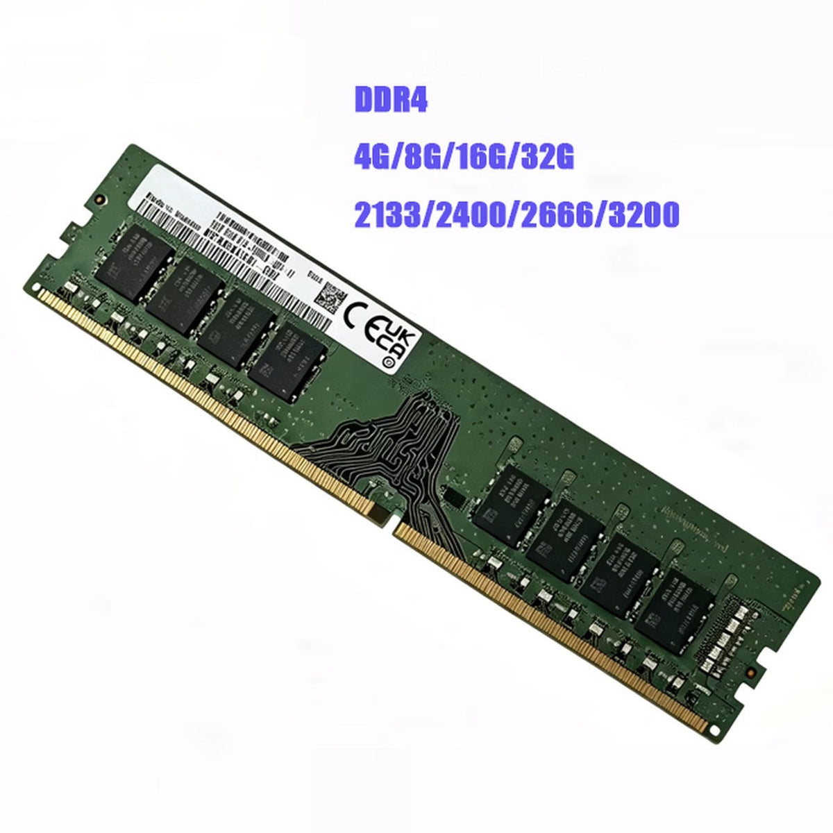 Krsamsung Used Memory Ram DDR4 4GB 8GB 16GB 32GB 2133MHz 2400MHz 2666MHz 32000MHz Desktop Memory Ram