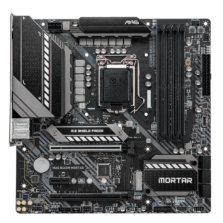 MS LGA1200 DDR4 Motherboard MAG B460M MORTAR WIFI M-ATX MAG B460 TORPEDO ATX MAG B460 TOMAHAWK ATX