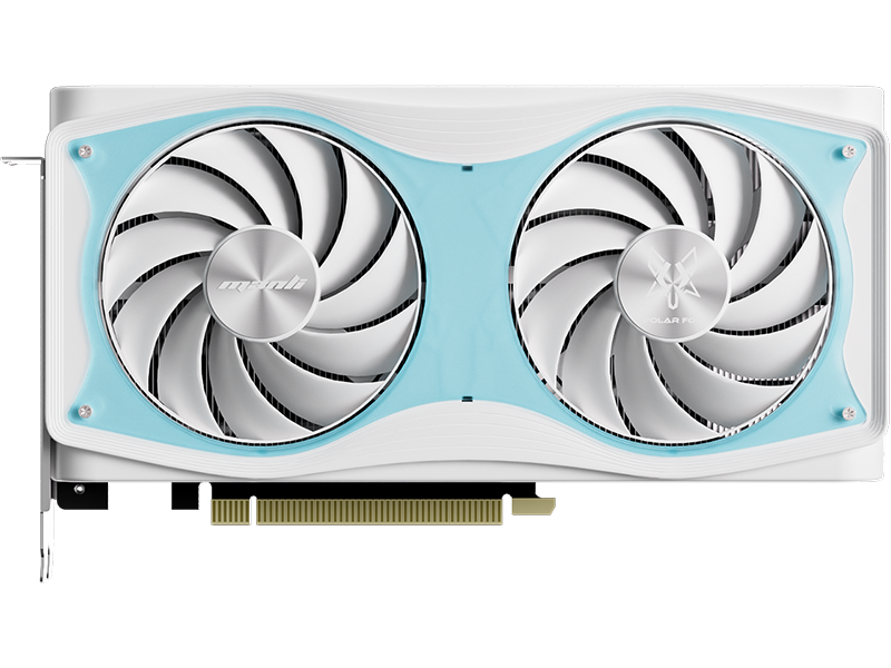 Manli Graphics Cards Manli Black Stellar Nebula Polar Fox GeForce RTX 5060 OC 8GB GDDR7