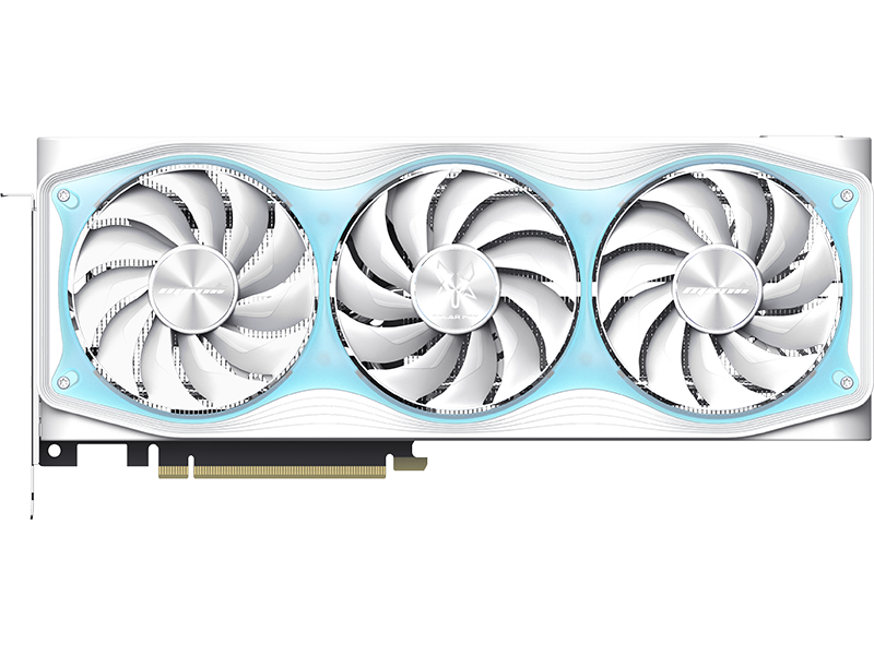 Manli Graphics Cards Manli Black Stellar Nebula Polar Fox GeForce RTX 5060 OC 8GB GDDR7