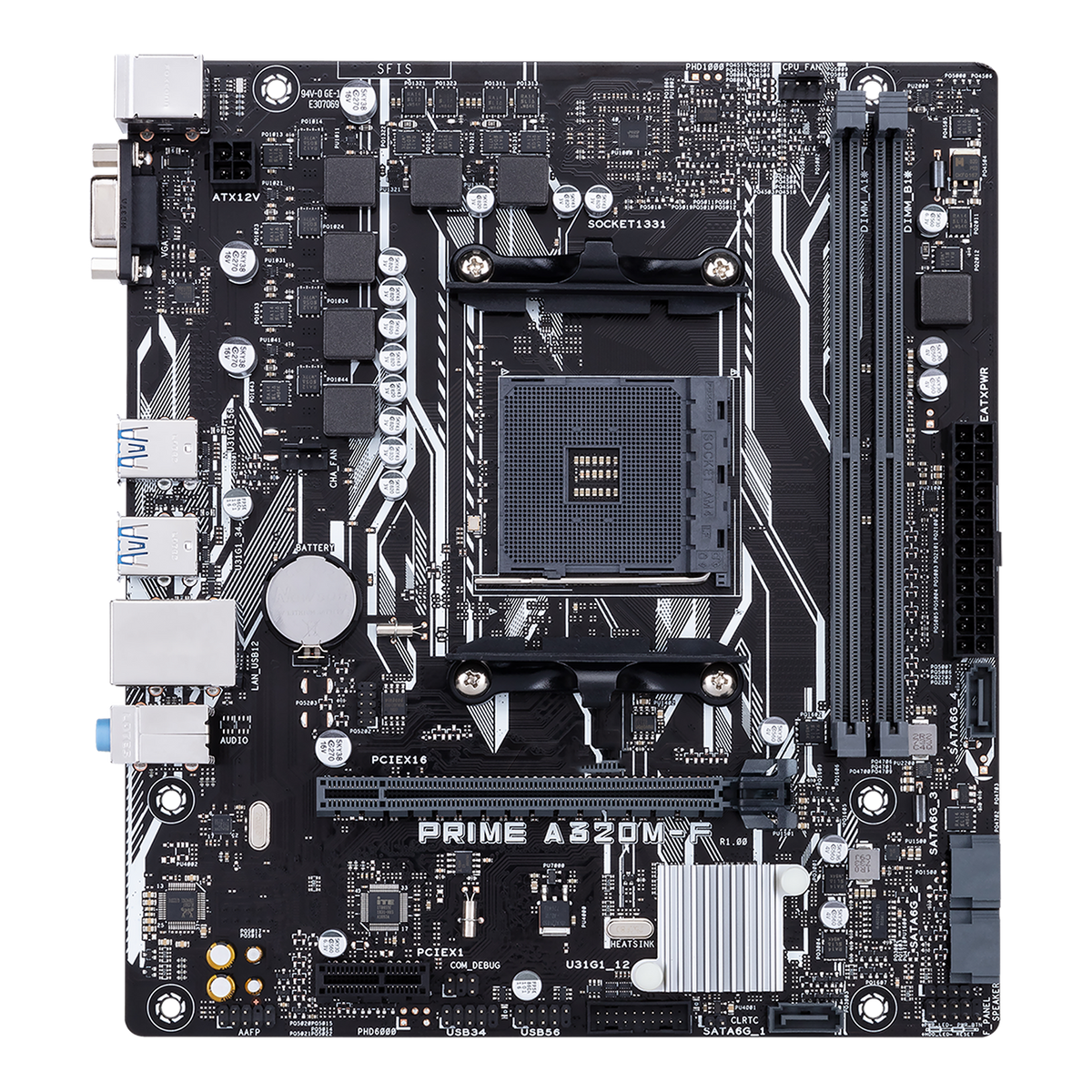 DDR4 AM4 Desktop Motherboard PRIME A320M-F PRIME A320M-K PRIME A320M-E PRIME A320M-A EX-A320M-GAMING PRO A320M-R WI-FI