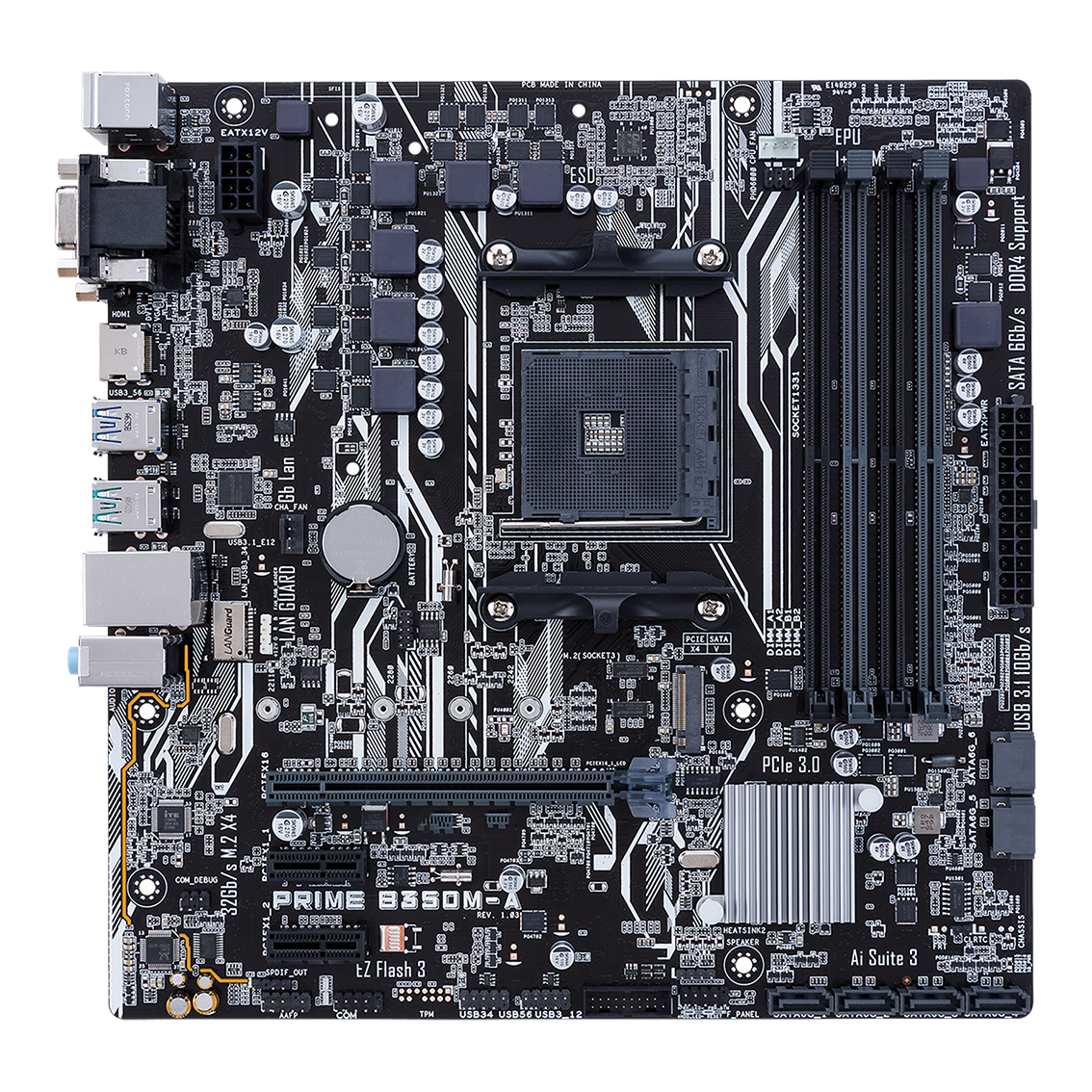 Twasus AM4 DDR4 ROG Motherboard B350-F B350-I PRIME B350-Plus B350M-K B350M-A B350M-E B350M-F TUF B350M-Plus B350M-DRAGON