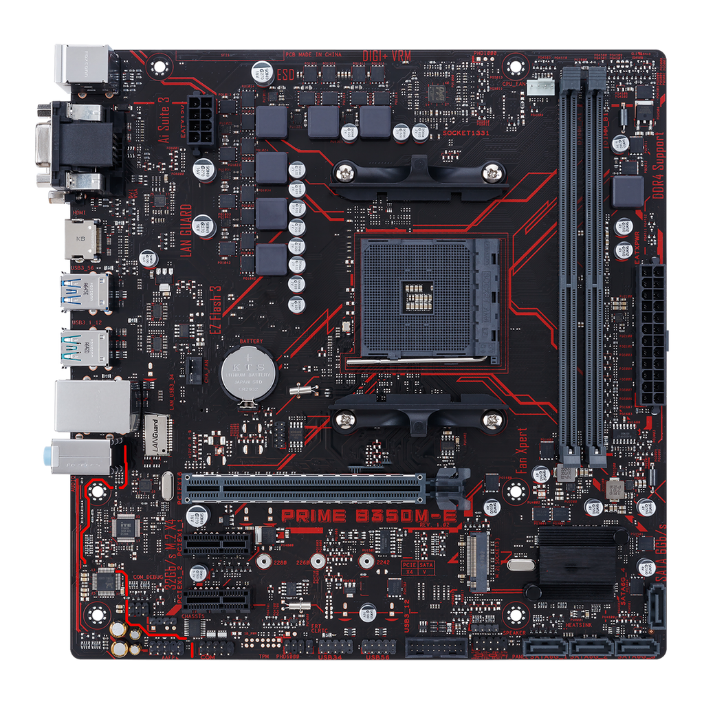 Twasus AM4 DDR4 ROG Motherboard B350-F B350-I PRIME B350-Plus B350M-K B350M-A B350M-E B350M-F TUF B350M-Plus B350M-DRAGON