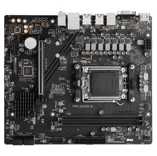 MS AM5 ddr5 desktop Motherboard PRO A620M-B A620M-E DDR5 PRO A620M-C EX DDR5