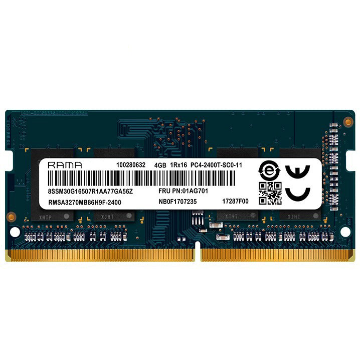 Rama Laptop Used Memory Ram 8G 4GB 8GB 16GB 32G DDR4 2666MHz 2133MHz 2400MHz 3200MHz