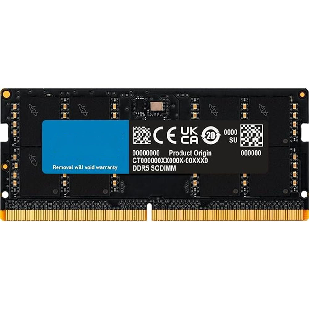 Uscrucial Laptop Memory Ram 48GB 32GB 24GB 16GB 12GB 8GB DDR5 4800MHz 5600MHz